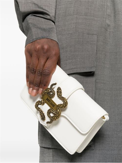 Borsa donna Just Cavalli bianca con fibbia logo JUST CAVALLI | 80RA5PA2ZSA89003